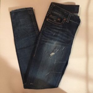 Medium wash 1921 skinny jean